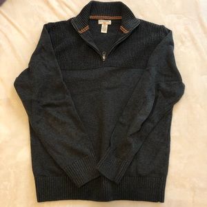 🦃2/$20 🦃 Dockers | Medium | 1/4 zip Charcoal Gray sweater